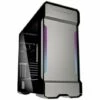 Phanteks PH-ES518XTG_DGS01 Tour Midi Boîtier PC Argent 3 Ventilateurs Pré-installés, éclairage Intégré, Fenêtre Latéral - Argent