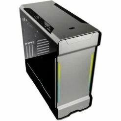 Phanteks PH-ES518XTG_DGS01 Tour Midi Boîtier PC Argent 3 Ventilateurs Pré-installés, éclairage Intégré, Fenêtre Latéral - Argent -Tours et accessoires Soldes 10759760 3