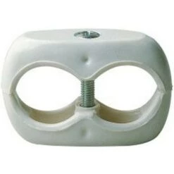 FP Pince Double/Pince Double Pour Tuyaux Souples, Modèle : Plastique, Ø 16/16 Mm (Par 100)