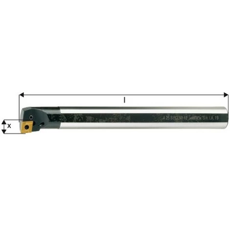 FP Barre D'alésage ISO 95° A..-PCLNR/L, à Arrosage Interne, Désignation : A32S PCLNR 12, Ø Queue - Dg7 32 Mm, Dimensions Ø Min. 40 Mm 1 FP Barre D'alésage ISO 95° A..-PCLNR/L, à Arrosage Interne, Désignation : A32S PCLNR 12, Ø Queue - Dg7 32 Mm, Dimensions Ø Min. 40 Mm