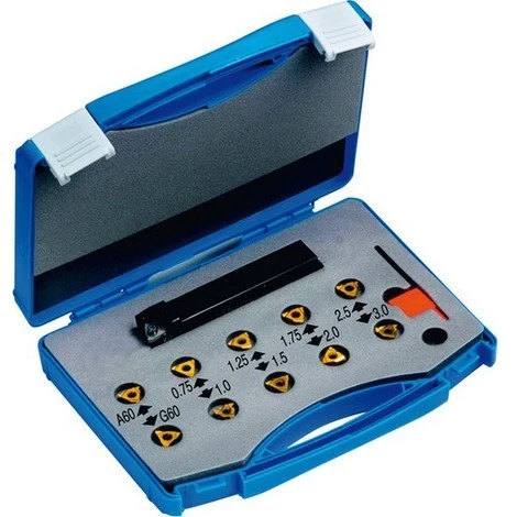 FP Kit De Plaquettes Carbure ISO-KEG, Usinage Extérieur 1 FP Kit De Plaquettes Carbure ISO-KEG, Usinage Extérieur