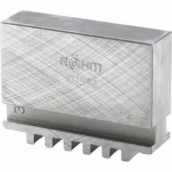 ROHM Mors De Mandrins De Tours, 3 Mors, Mors Monoblocs Non étagés, Non Trempés, Taille : 160 Mm, Long. A 61 Mm, Larg. : B 18 Mm, Hauteur C : 47,5 Mm