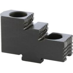 ROHM Mors Rapporté Réversible Trempé, 3 éléments, Pour Mandrin à Crémaillère à Trois Mors DURO-T, Taille : 315 Mm