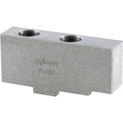 ROHM Mors Rapporté Non Trempé, Non étagé, 3 éléments, Pour Mandrin à Crémaillère à Trois Mors DURO-T, Taille : 315 Mm