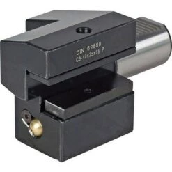 FP Porte-outils VDI Axial C3 à Droite, Inversé, DIN 69880, VDI : 50, H1 32/25 Mm, B1 100 Mm, B2 : 50,0 Mm, B3 : 26 Mm, H6 : 50,0 Mm, H7 : 60 Mm, L1 : 100 Mm