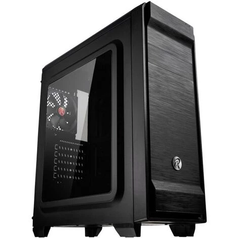 Raijintek ARCADIA II Tour Midi Boîtier PC, Boîtier Gaming Noir 1 Ventilateur Pré-installé, Fenêtre Latérale, Filtre Ant - Noir 1 Raijintek ARCADIA II Tour Midi Boîtier PC, Boîtier Gaming Noir 1 Ventilateur Pré-installé, Fenêtre Latérale, Filtre Ant - Noir