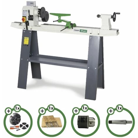 PACK Tour à Bois DB900, Mandrin Et Burins Holzstar PACK DB900 1 PACK Tour à Bois DB900, Mandrin Et Burins Holzstar PACK DB900