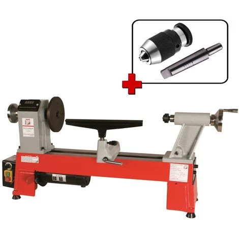TOUR A BOIS HOLZMANN D460FXL + ADAPTATEUR MANDRIN CM2 + MANDRIN 1-16 MM 1 TOUR A BOIS HOLZMANN D460FXL + ADAPTATEUR MANDRIN CM2 + MANDRIN 1-16 MM