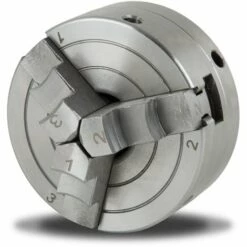 EBERTH 2" / 50 Mm Mandrin De Tour à Bois à Trois Mors à Centrage Automatique Filetage 1" -8 TPI