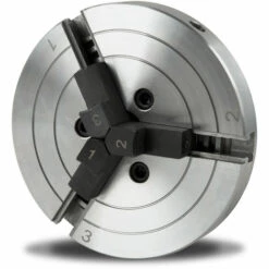 EBERTH 5" / 125 Mm Mandrin De Tour à Bois à Trois Mors à Centrage Automatique