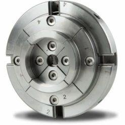 EBERTH 5" / 125 Mm Mandrin De Tour à Bois à 4 Mors à Centrage Automatique