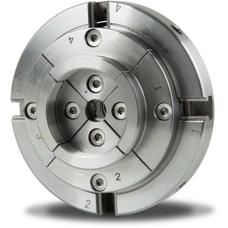 EBERTH 5" / 125 Mm Mandrin De Tour à Bois à 4 Mors à Centrage Automatique 1 EBERTH 5" / 125 Mm Mandrin De Tour à Bois à 4 Mors à Centrage Automatique