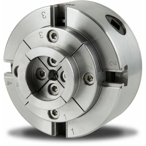 EBERTH Mandrin à Quatre Mors De Précision De 100 Mm à Centrage Automatique Mandrin De Tour 1 EBERTH Mandrin à Quatre Mors De Précision De 100 Mm à Centrage Automatique Mandrin De Tour
