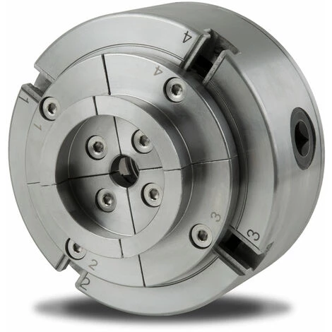 EBERTH Mandrin à Quatre Mors De Précision De 125 Mm à Centrage Automatique Mandrin De Tour 1 EBERTH Mandrin à Quatre Mors De Précision De 125 Mm à Centrage Automatique Mandrin De Tour