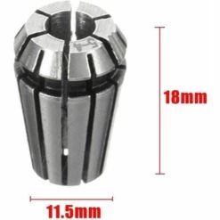 MOHOO 7PCS ER11 Spring Collet Set + ER11A 5mm Extension Rod Pour CNC Tour Gravure Workholding Kit -Tours et accessoires Soldes 20086126 3