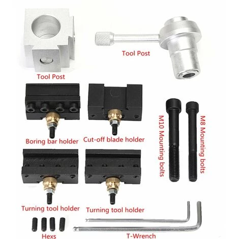 DRILLPRO Aluminum Changement Rapide Porte-outil Pr Table/Hobby Tour 7x10'' 7x12'' 7x14'' LAVENTE 2 DRILLPRO Aluminum Changement Rapide Porte-outil Pr Table/Hobby Tour 7x10'' 7x12'' 7x14'' LAVENTE – Image 2