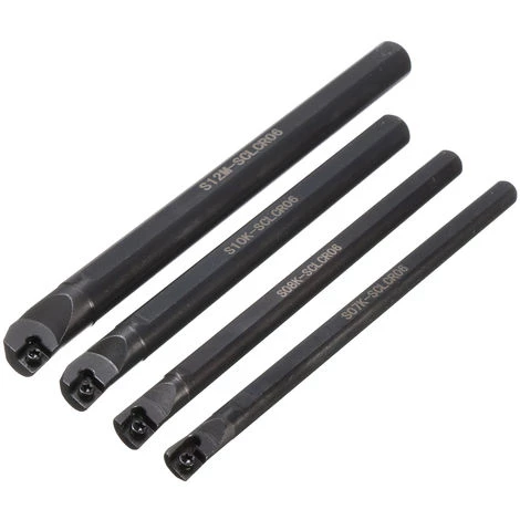 AUGIENB S12M/S10K/S08K/S07K-SCLCR06 Tournant Porte-outil Tour Fraisage +10x Lame Insérer 3 AUGIENB S12M/S10K/S08K/S07K-SCLCR06 Tournant Porte-outil Tour Fraisage +10x Lame Insérer – Image 3