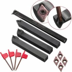 MANTA Ensemble De 4 Ensembles De Support D'outil De Tournage De Barre D'alésage De Tour De Tige De 10 Mm DCMT0702 Carbure 7 MANTA Ensemble De 4 Ensembles De Support D'outil De Tournage De Barre D'alésage De Tour De Tige De 10 Mm DCMT0702 Carbure -Tours et accessoires Soldes 23561976 3