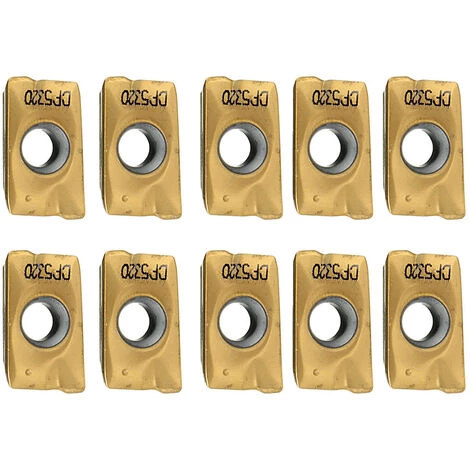 ASUPERMALL 10Pcs Carbure De Fraisage Indexable Inserts Apmt1604 Pder Dp5320 25R0.8 Outil + Cle 4 ASUPERMALL 10Pcs Carbure De Fraisage Indexable Inserts Apmt1604 Pder Dp5320 25R0.8 Outil + Cle – Image 4