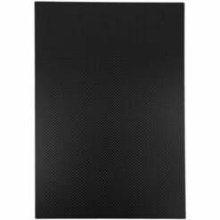 ASUPERMALL 3K Fibre De Carbone Plate Panneau Ordinaire Weave Matt Brillant Twill Pleine Surface En Fibre De Carbone Plaque Feuille De Panneau, L, Mat