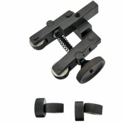 ASUPERMALL Mini Taille Lightweight Portable Support Knurling Knurler Outil Lineaire Knurl Outil De Tour Shank Reglable Avec Roue