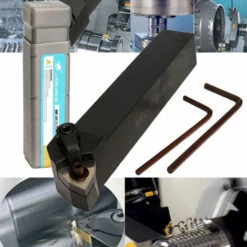 ASUPERMALL Jeu De 20 Mm Porte-Outil Tournant Tour Mwlnr2020K08 + 10 Wnmg0804 Carbure Inserts + 1 Cle -Tours et accessoires Soldes 24160531 4