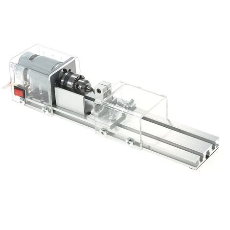 ASUPERMALL 100W Mini Perles Machine Miniature Tour Bricolage Bois Bouddha Perle Tour Broyage Et Perles De Polissage Du Bois Bricolage Lathe Polissage Forage Rotatif Outil 12-24Vcc 5 ASUPERMALL 100W Mini Perles Machine Miniature Tour Bricolage Bois Bouddha Perle Tour Broyage Et Perles De Polissage Du Bois Bricolage Lathe Polissage Forage Rotatif Outil 12-24Vcc – Image 5