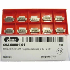 FP Jeu De Plaquettes De Rainurage DIN471 Zinner