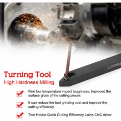 HAPPYSHOPPING 8mm 7 Pieces Ensemble D'outils De Tournage Haute Durete Metal Fraise Tour CNC Porte-outil Avec Cle Avec Lame 7 HAPPYSHOPPING 8mm 7 Pieces Ensemble D'outils De Tournage Haute Durete Metal Fraise Tour CNC Porte-outil Avec Cle Avec Lame -Tours et accessoires Soldes 26269832 3