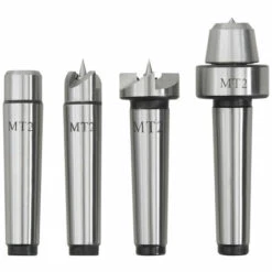 ASUPERMALL Centres De Tour A Bois 4 Pcs MT2 Acier 9 ASUPERMALL Centres De Tour A Bois 4 Pcs MT2 Acier -Tours et accessoires Soldes 27970330 5