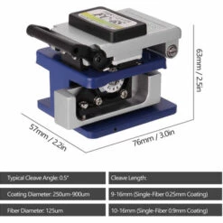 ASUPERMALL Fibre Cleaver Froid Contact Dedie Outil De Coupe En Metal Denudeur Fibre De Cable Decoupe Fibre Cleaver Outil -Tours et accessoires Soldes 28076336 5