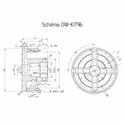 HOLZPROFI Coffret Mandrin 4 Mors + Accessoires -Tours et accessoires Soldes 28445010 3