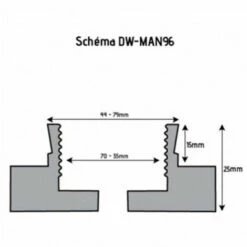 JEAN L'EBENISTE Mandrin 4 Mors D. 96 Mm - M33 -Tours et accessoires Soldes 28445020 3