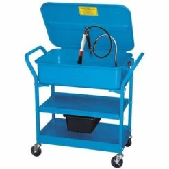 FONTAINE DE NETTOYAGE 60L LAVAGE DE PIÈCES MÉCANIQUES FERVI 0232