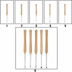 HAPPYSHOPPING Travail Du Bois A Main Bricolage Outil De Tour A Bois Manche En Bois Outil De Tournage A Main Tige Carree, Outil De Tournage A Pointe De Diamant A 35 Degres Modele 2 - Outil De Tournage A Pointe De Diamant A 35 Degres Modele 2 -Tours et accessoires Soldes 30553653 5