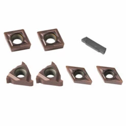 HAPPYSHOPPING Inserts En Carbure Multifonctionnels 7PCS Inserts De Tour