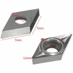 ASUPERMALL 10pcs DCGT0702-AK H01 / DCGT21.51-AK H01 Pour Inserts En Aluminium Turning Cutter Porte-outil -Tours et accessoires Soldes 31033269 3
