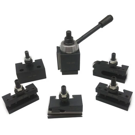 ASUPERMALL 250 Cuniform Type De Changement Rapide Outil Porte-Outil Porte-Outil En Acier Repos, 250-102 2 ASUPERMALL 250 Cuniform Type De Changement Rapide Outil Porte-Outil Porte-Outil En Acier Repos, 250-102 – Image 2