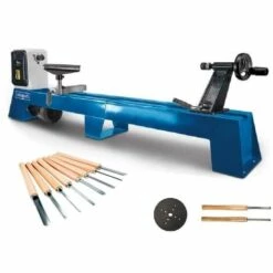 TOUR À BOIS 1000 MM 400W SCHEPPACH DM1100T + JEU DE 8 GOUGES