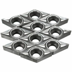 HAPPYSHOPPING 10 Lames DCGT0702-AK H01 / DCGT21.51-AK H01 Pour Porte-outils De Tournage En Aluminium -Tours et accessoires Soldes 32997237 4