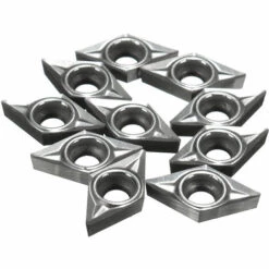 HAPPYSHOPPING 10 Lames DCGT0702-AK H01 / DCGT21.51-AK H01 Pour Porte-outils De Tournage En Aluminium -Tours et accessoires Soldes 32997237 5