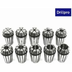 MAEREX Drillpro 10 Pièces 1mm-10mm ER16 Ensemble De Pinces à Ressort CNC Gravure Outil De Fraisage De Tour