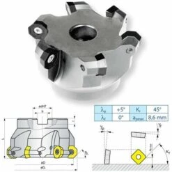 IZAR 20656 - Upport De Frai Age-45 Degré 45od06-45 Degré 080r- 45od-06