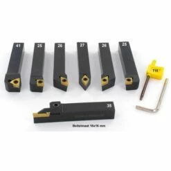 Jeu De 7 Outils à Plaquette Carbure 16x16 Mm MW-Tech DBS0716