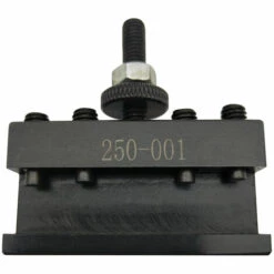 HAPPYSHOPPING 6pcs 250 Porte-outil A Changement Rapide De Type Cuniforme Avec Oscillation De Tour De 6-9 ",modele:Noir Noir -Tours et accessoires Soldes 35832912 3