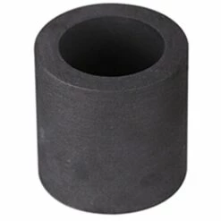 HAPPYSHOPPING Creuset En Graphite De Fusion De Haute Purete Pour Outils De Fusion De Metaux D'or Et D'argent A Haute Temperature,modele: 25-25mm