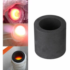 HAPPYSHOPPING Creuset En Graphite De Fusion De Haute Purete Pour Outils De Fusion De Metaux D'or Et D'argent A Haute Temperature,modele: 25-25mm 8 HAPPYSHOPPING Creuset En Graphite De Fusion De Haute Purete Pour Outils De Fusion De Metaux D'or Et D'argent A Haute Temperature,modele: 25-25mm -Tours et accessoires Soldes 35832957 4