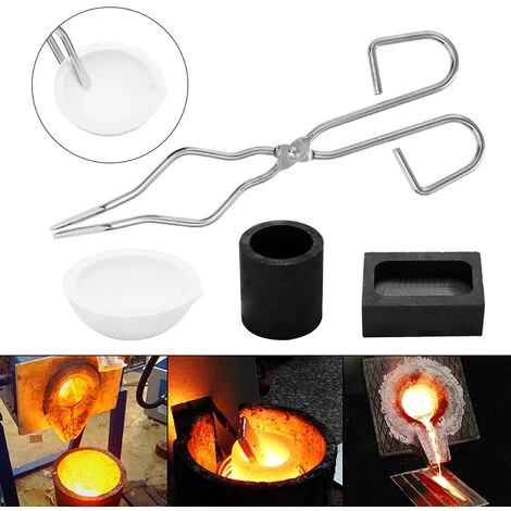 HAPPYSHOPPING 6 Pcs Torche Fusion Argent Graphite Creuset Kit Graphite Creuset Coupe Pinces Bol De Fusion Graphite Tige D'agitation Cylindre Cylindre Creuset Graphite Lingotiere Outils De Coulee Graphite Carre Et Fusion De Quartz,modele: Multicolore Multicolore 4 HAPPYSHOPPING 6 Pcs Torche Fusion Argent Graphite Creuset Kit Graphite Creuset Coupe Pinces Bol De Fusion Graphite Tige D'agitation Cylindre Cylindre Creuset Graphite Lingotiere Outils De Coulee Graphite Carre Et Fusion De Quartz,modele: Multicolore Multicolore – Image 4