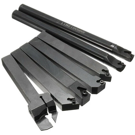 7 Set 12mm Shank 45HRC Tour Boring Bar Turning Tool Holder Set Avec Carbure Coxolo 1 7 Set 12mm Shank 45HRC Tour Boring Bar Turning Tool Holder Set Avec Carbure Coxolo