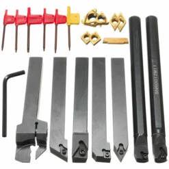 7 Set 12mm Shank 45HRC Tour Boring Bar Turning Tool Holder Set Avec Carbure Coxolo 8 7 Set 12mm Shank 45HRC Tour Boring Bar Turning Tool Holder Set Avec Carbure Coxolo -Tours et accessoires Soldes 36488827 4
